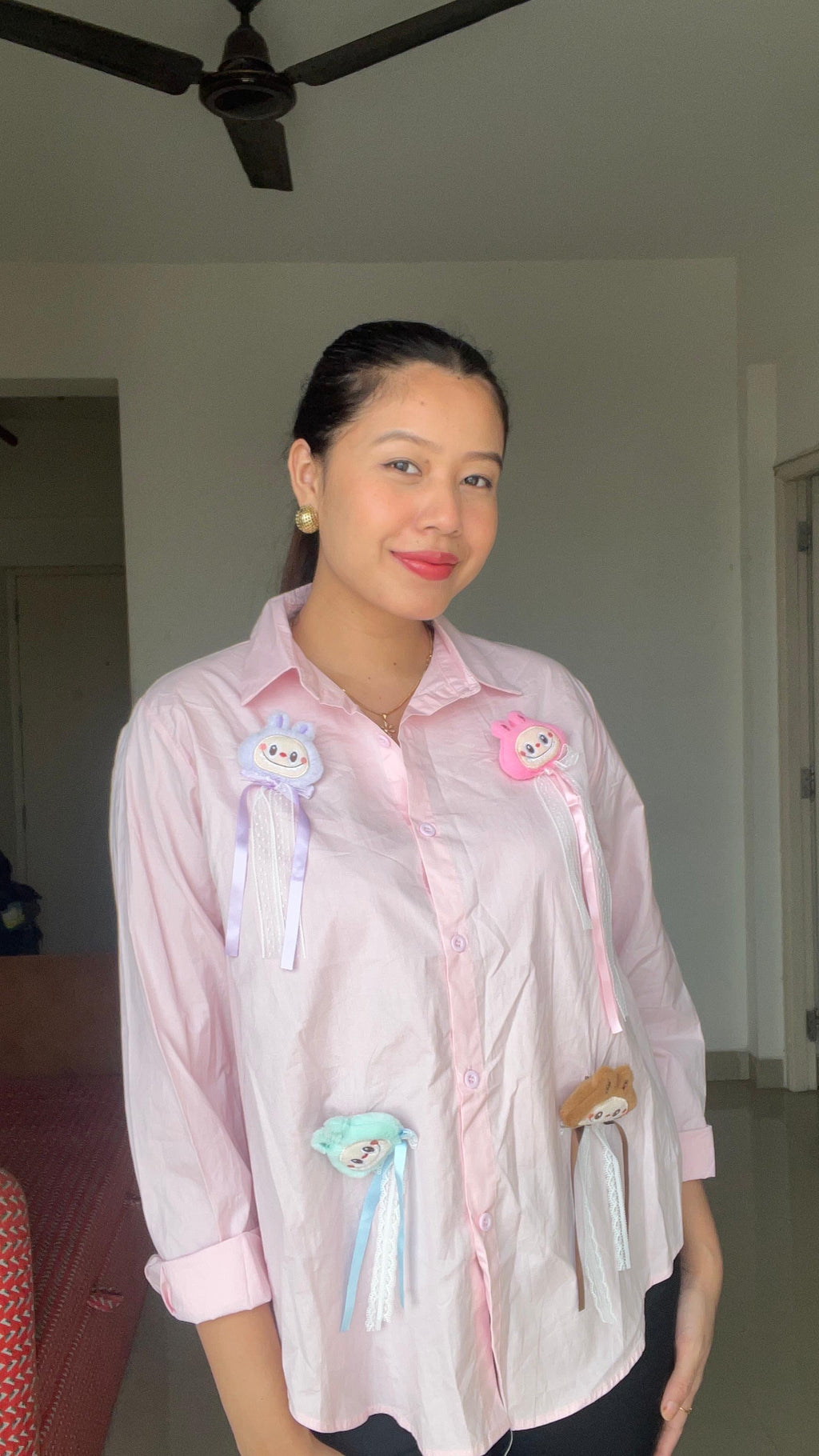 Pastel Dream Plush-Labubu Shirt