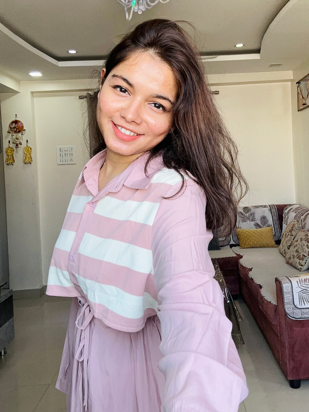 Cotton Candy Drawstring Shirt – Korean Edition