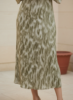 Ria Pleated Dress