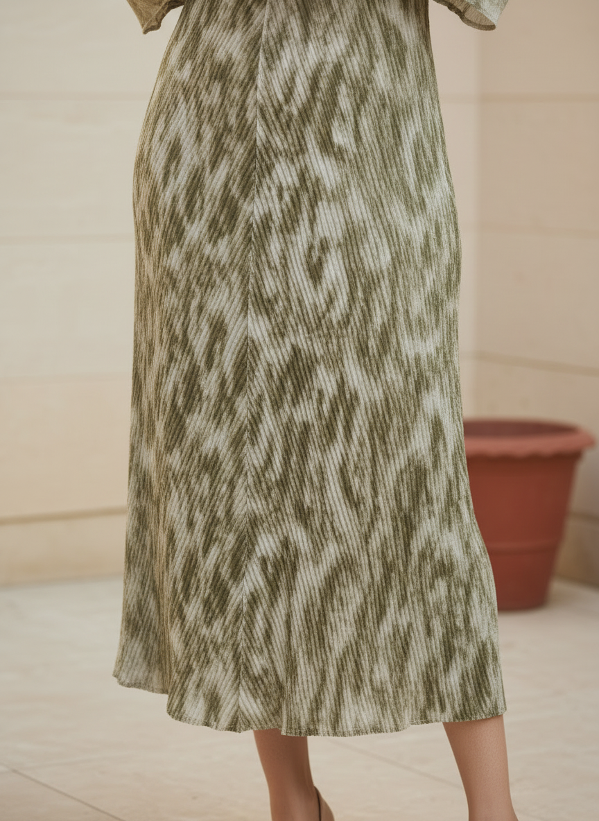 Ria Pleated Dress