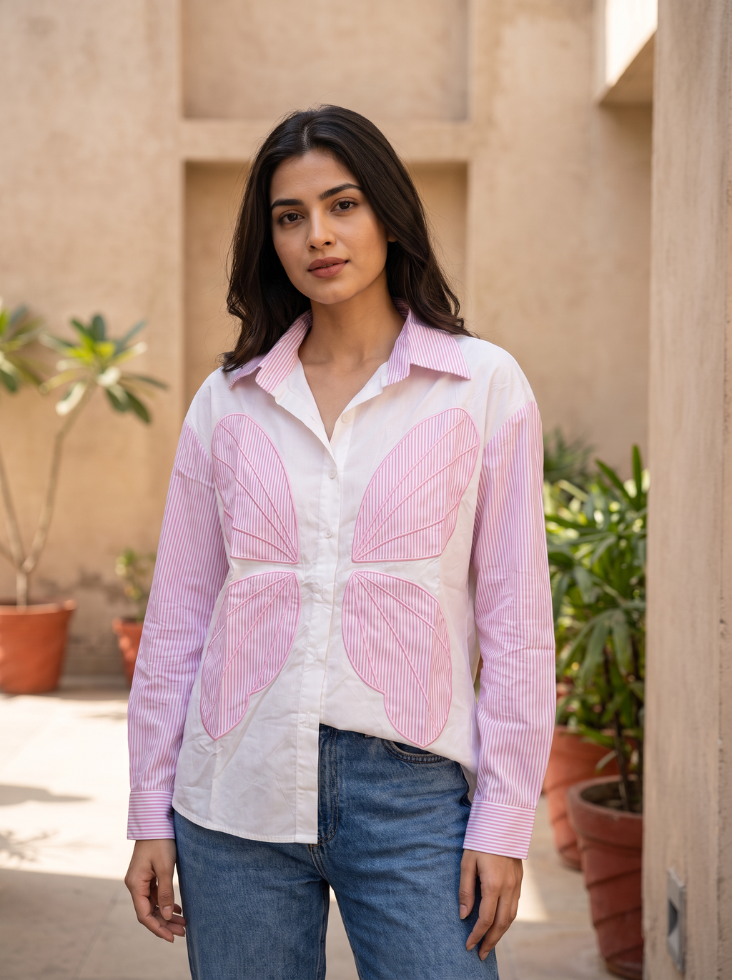 Summer Embroidered Shirt