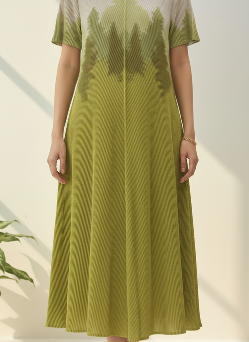 Amethyst Pleated Dress