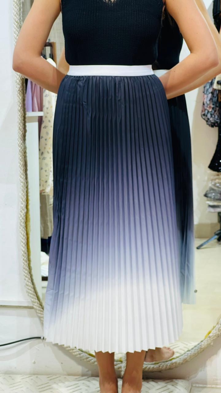 The Aria High-Rise Pleated Skirt