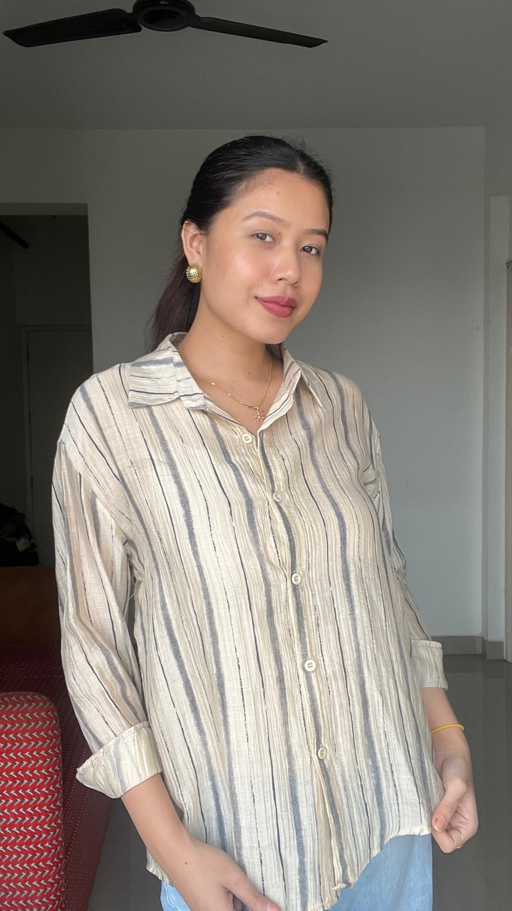 Linear Breeze Multi-Fit Lounge Shirt