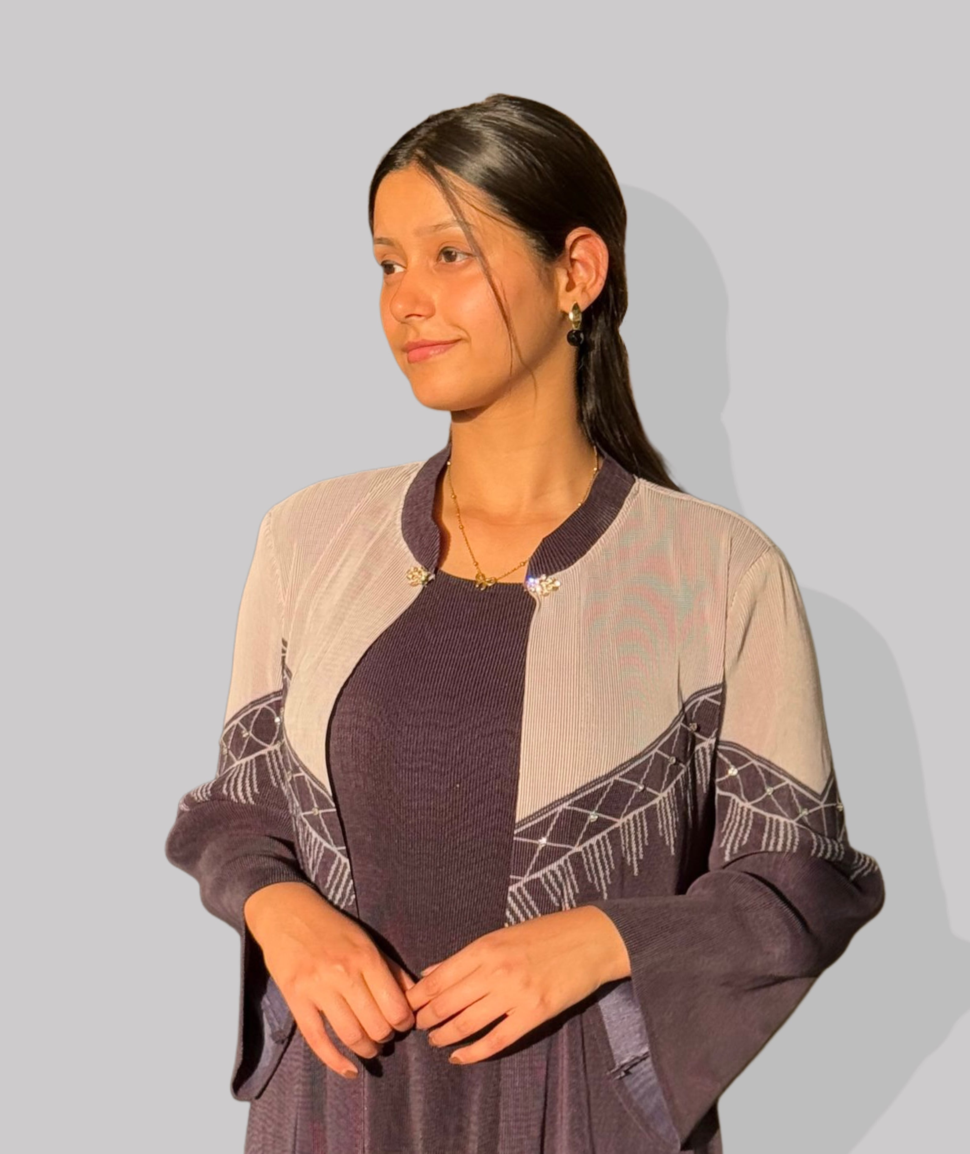 Sierra Printed Top-Black