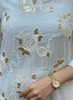 Chanderi Pastel Shirt
