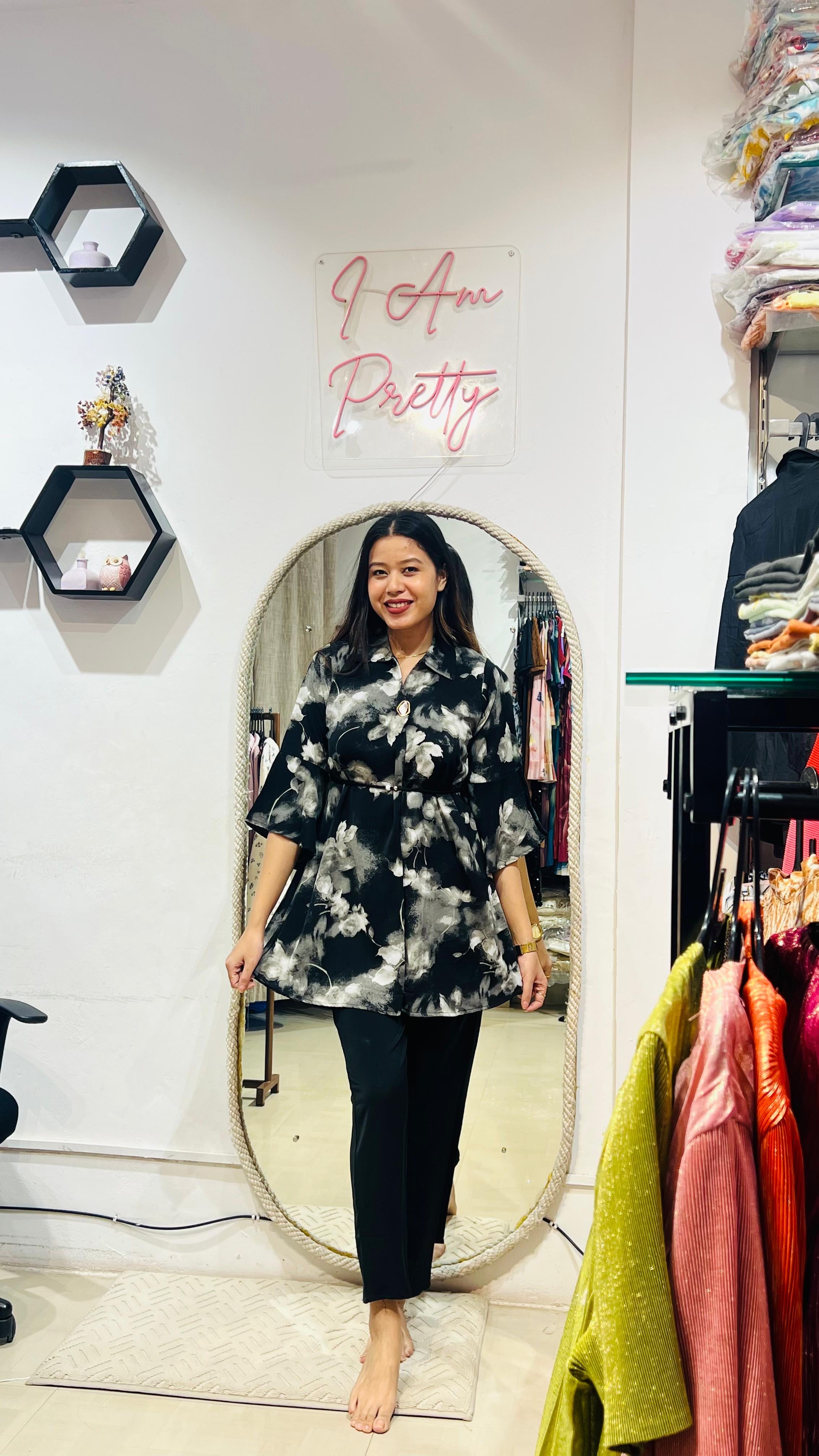 The Signature Floral Crepe Co-ord Set