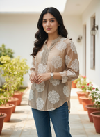 Floral Embroidered Tunic