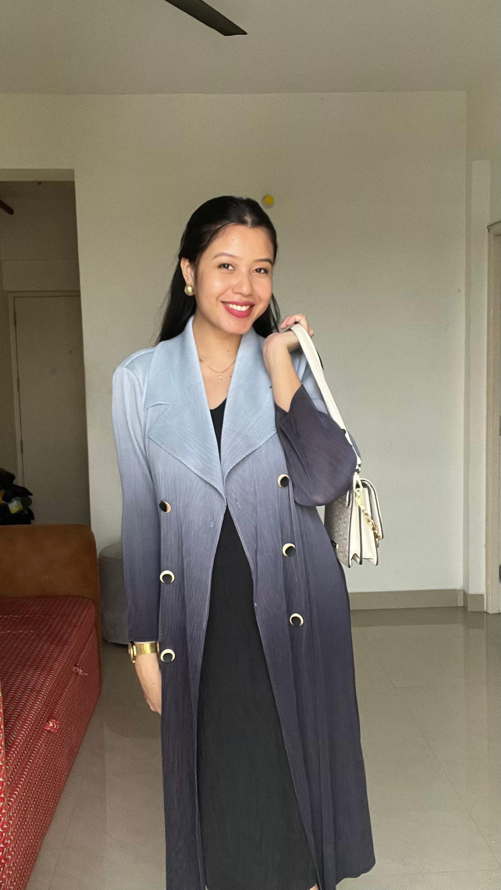 Blazer Ombré Statement Dress