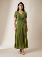Classic Pleated Dress