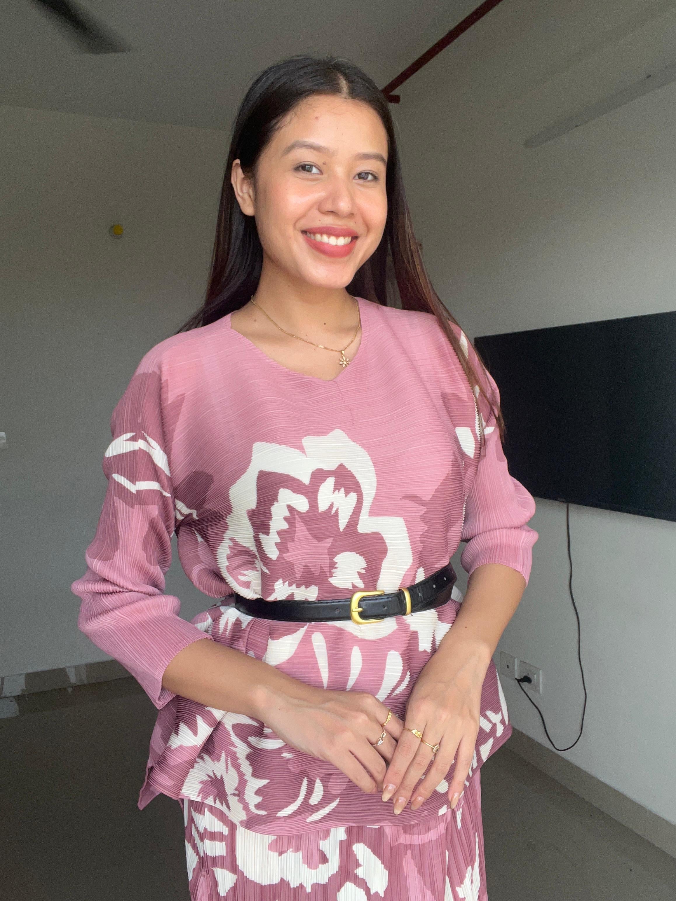 Eliza Skirt Set- Pastel Green