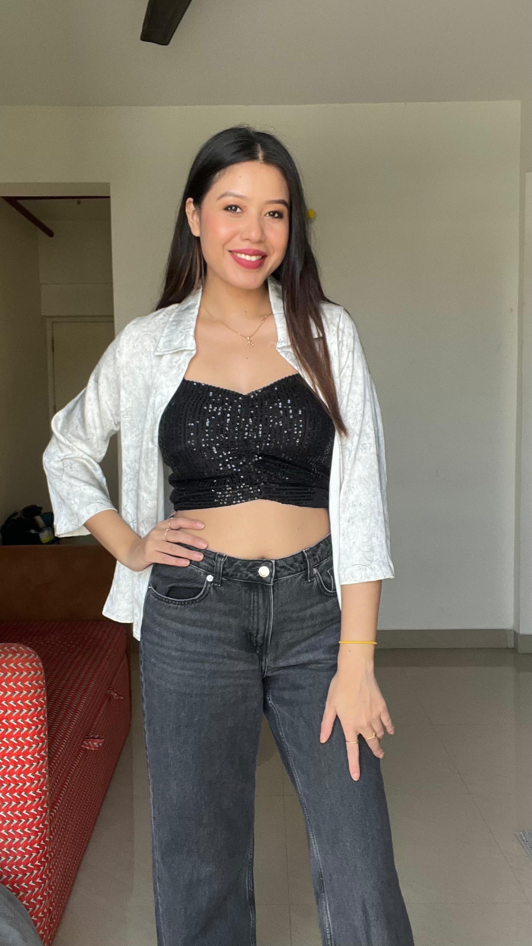 Urban Marble Textured Overshirt – Lightweight Relaxed Fit