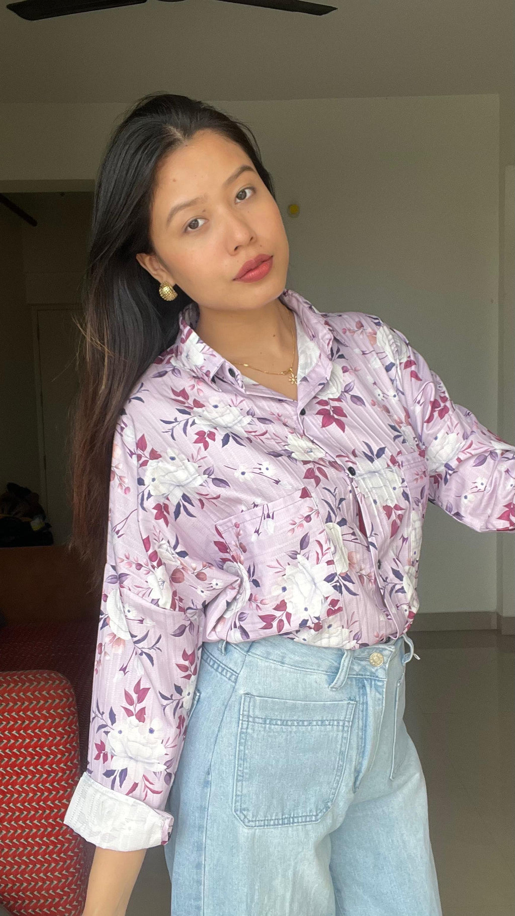 Garden Bloom Button-Down