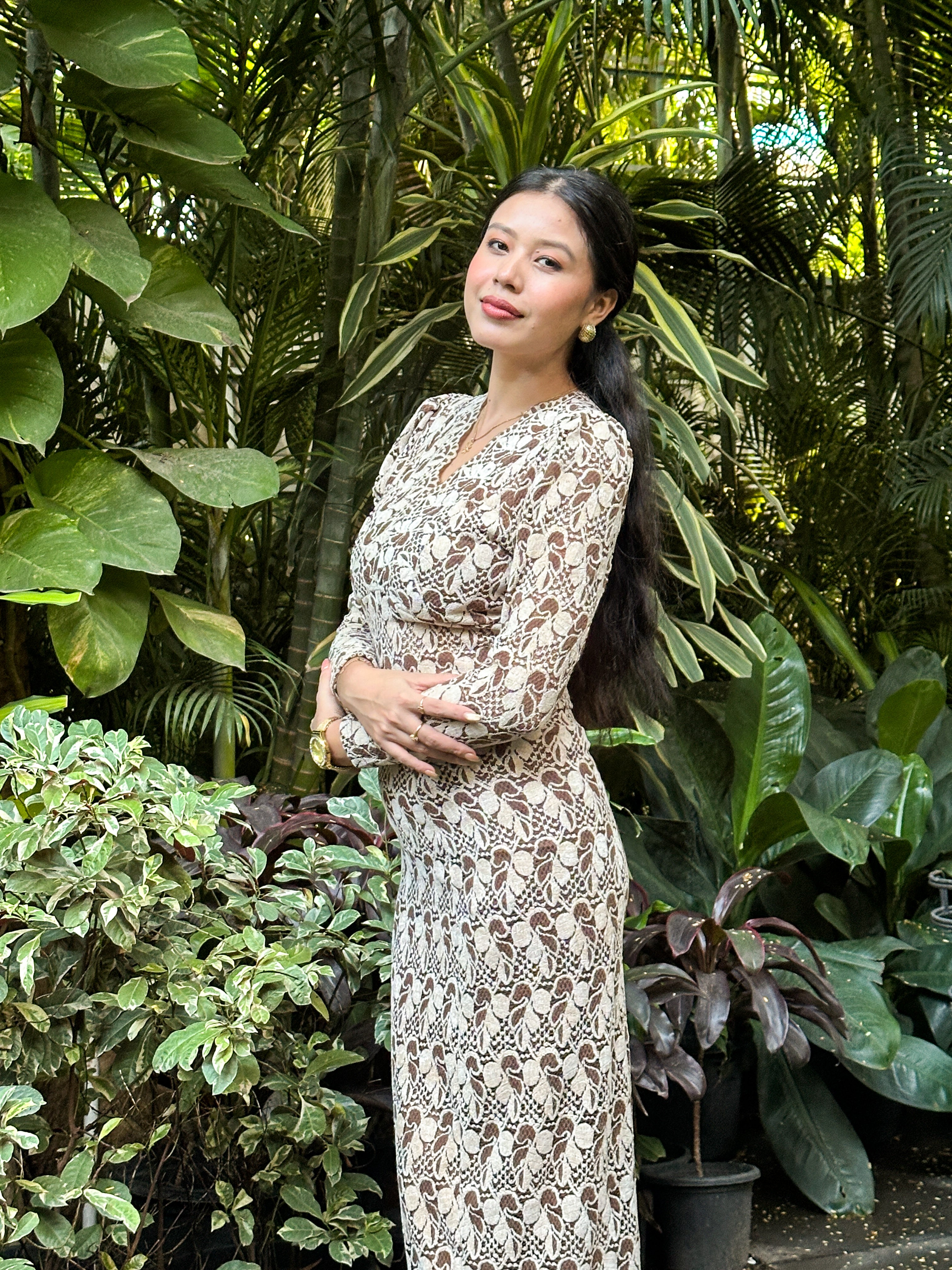 Flora Luxe Cut-Out Lace Set