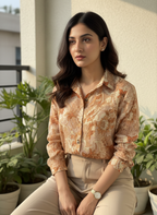 Summer floral shirt