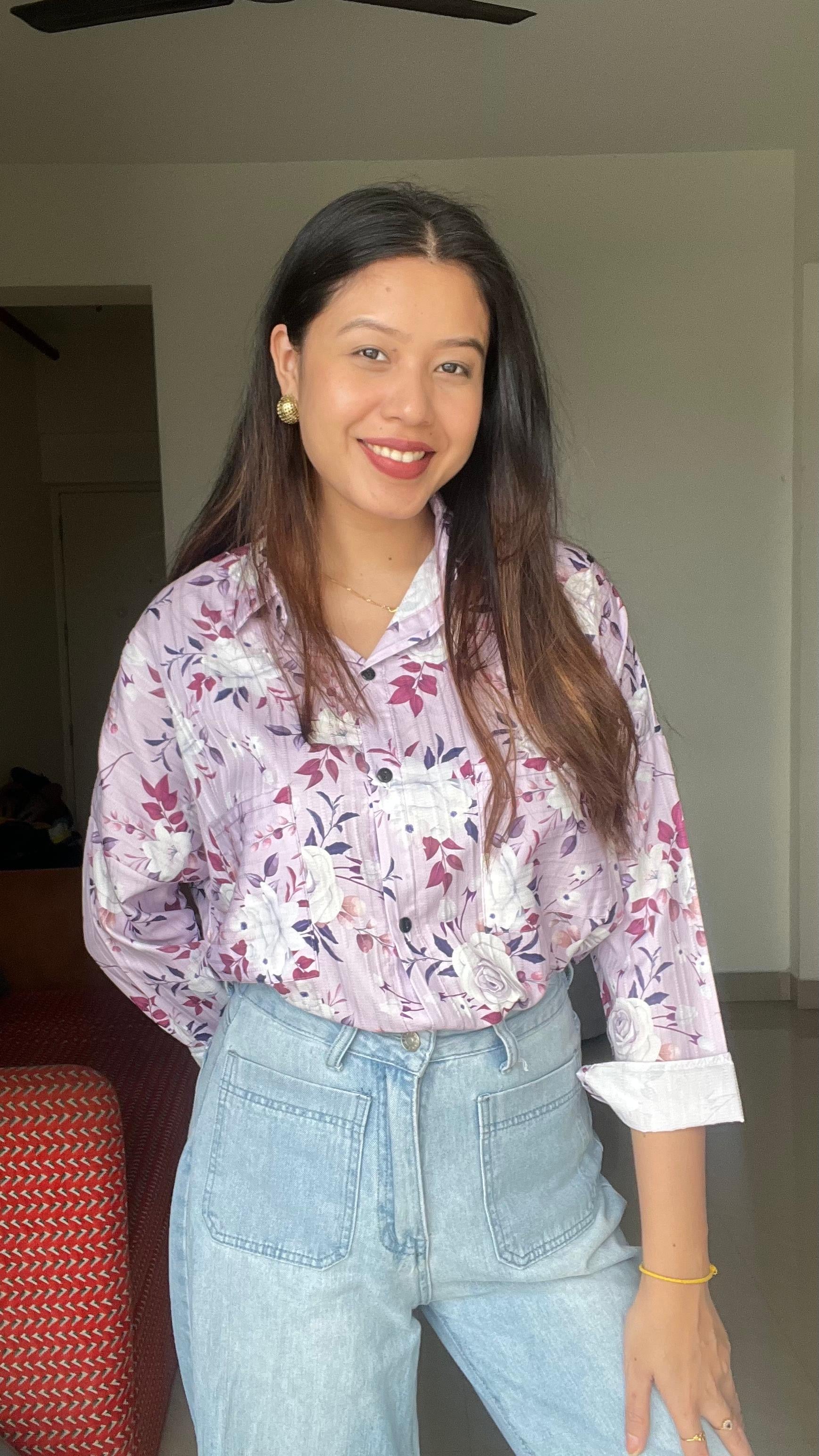 Garden Bloom Button-Down