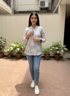 Floral Embroidered Tunic