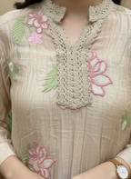 Floral Embroidered Tunic