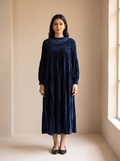 The Empress Aurora Pleated Dress