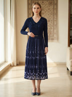 British Pleated Dress