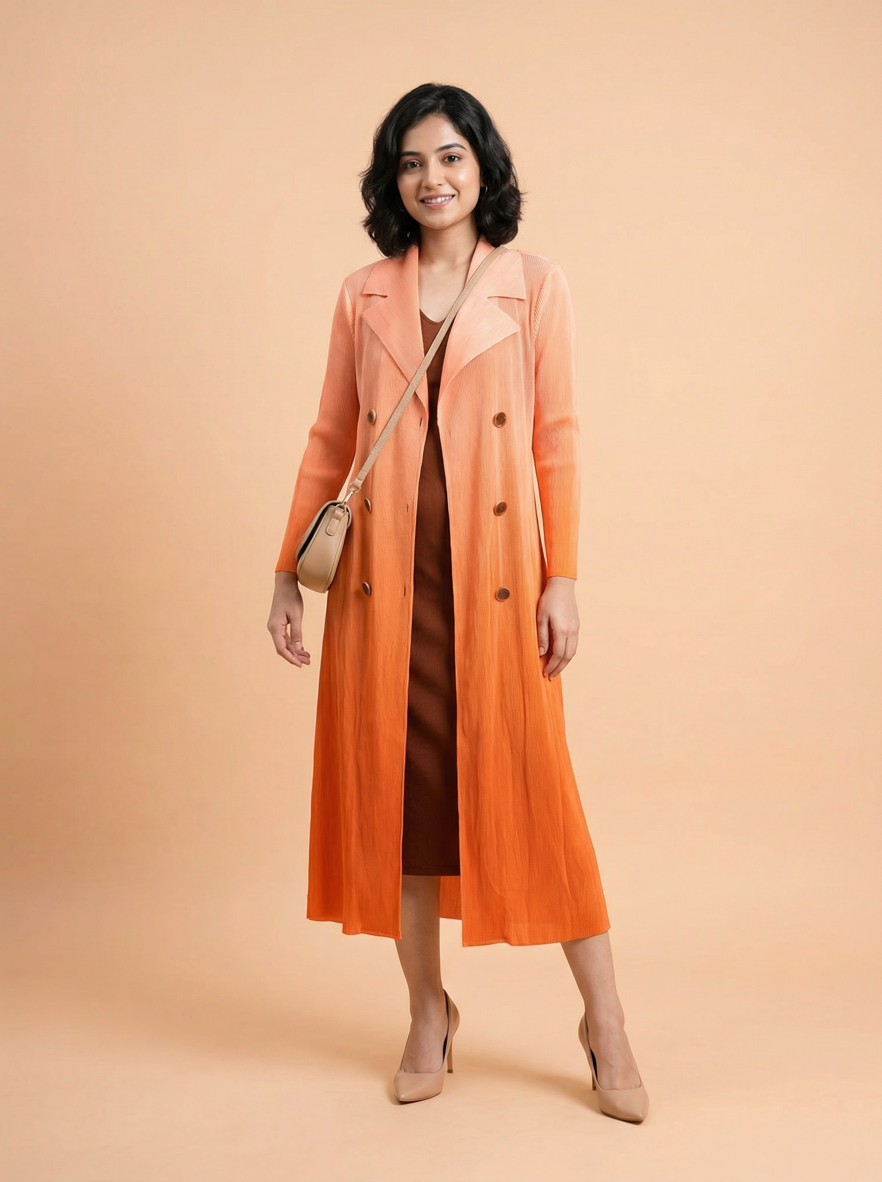 Blazer Ombré Statement Dress