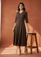 Mia Pleated Dress