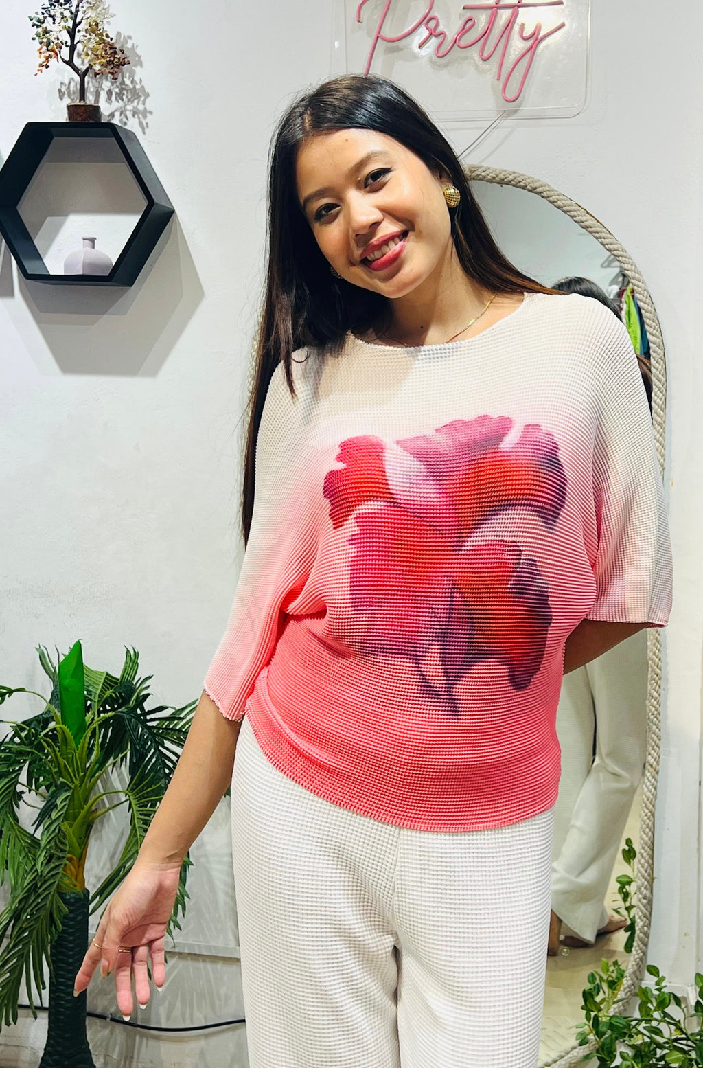 Floral Bamboo Blouse