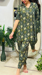 Heritage Geometric Print Co-ord Set