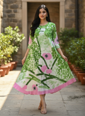 Floral Pleated Dress