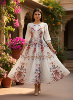 Garden Pleated Dress
