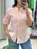 Mulmul shirt- Pink