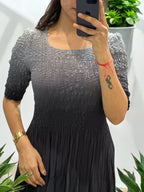 Julieta Flare Dress- Black