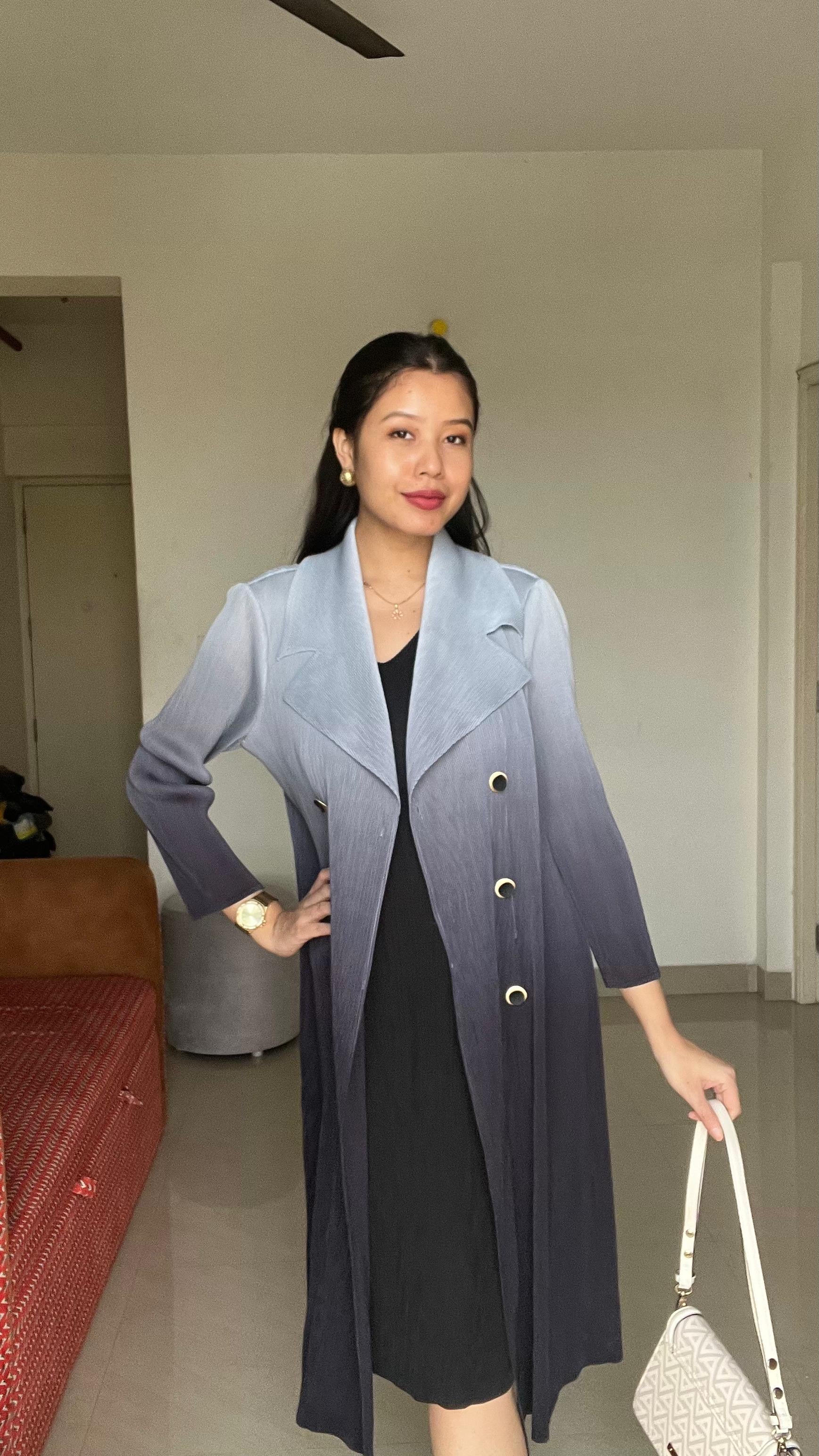 Blazer Ombré Statement Dress