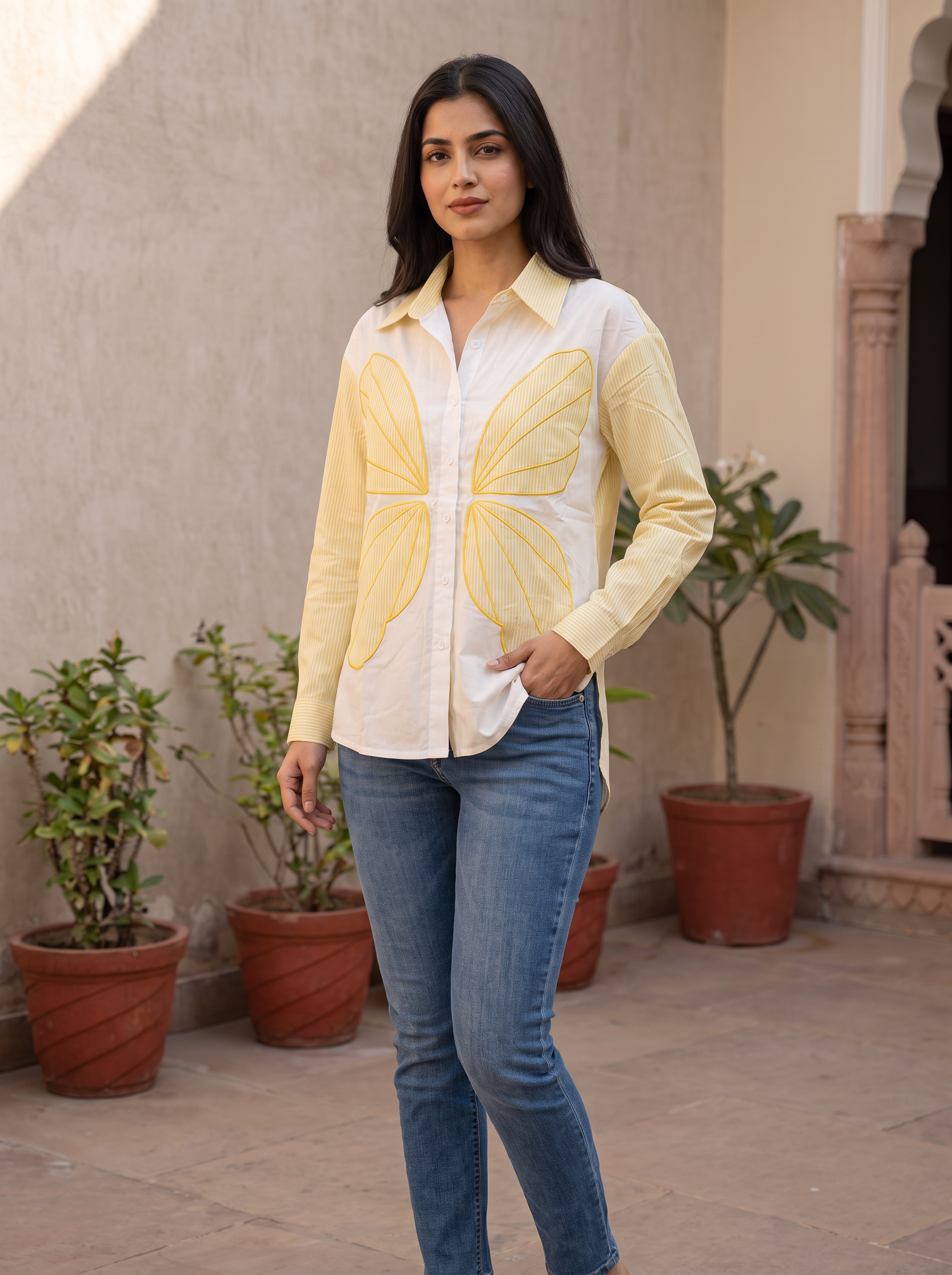 Summer Embroidered Shirt