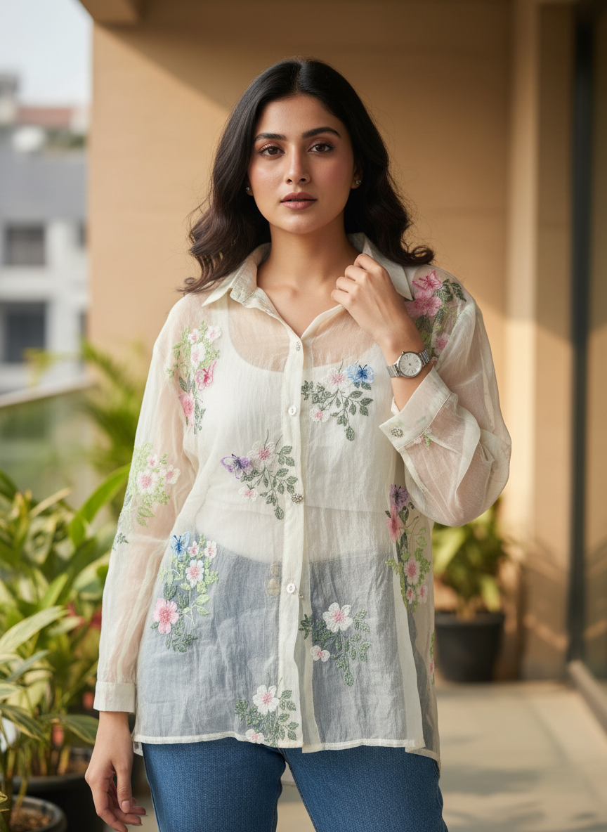 Butterfly Tissue Shirt