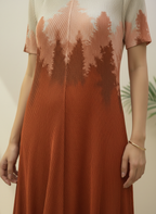 Amethyst Pleated Dress