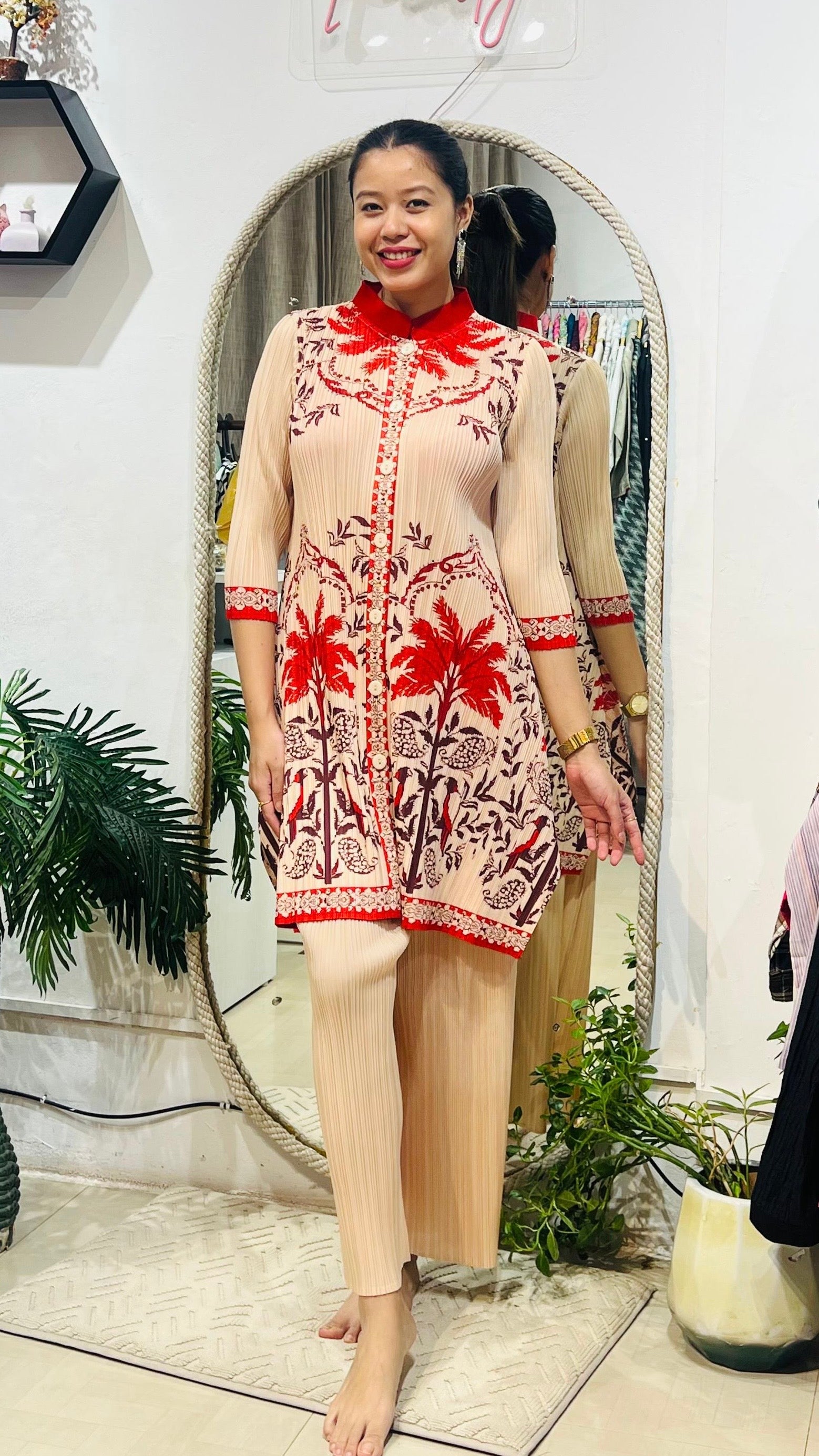 The Signature Pleated Co-ord Set