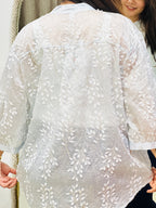 Ethereal Sky Embroidered Shirt