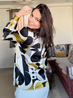 Mod Muse Satin Crepe Shirt