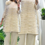 Cream Tunic Set