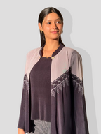 Sierra Printed Top-Black