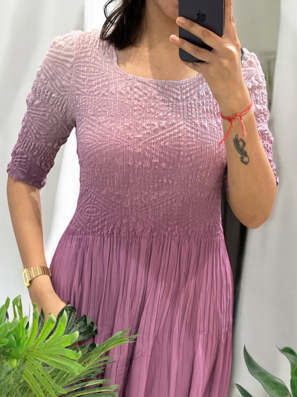 Julieta Flare Dress- Lilac