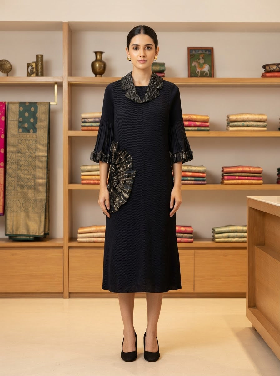 Diana Pleated Dress