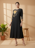 Alia Pleated Dress