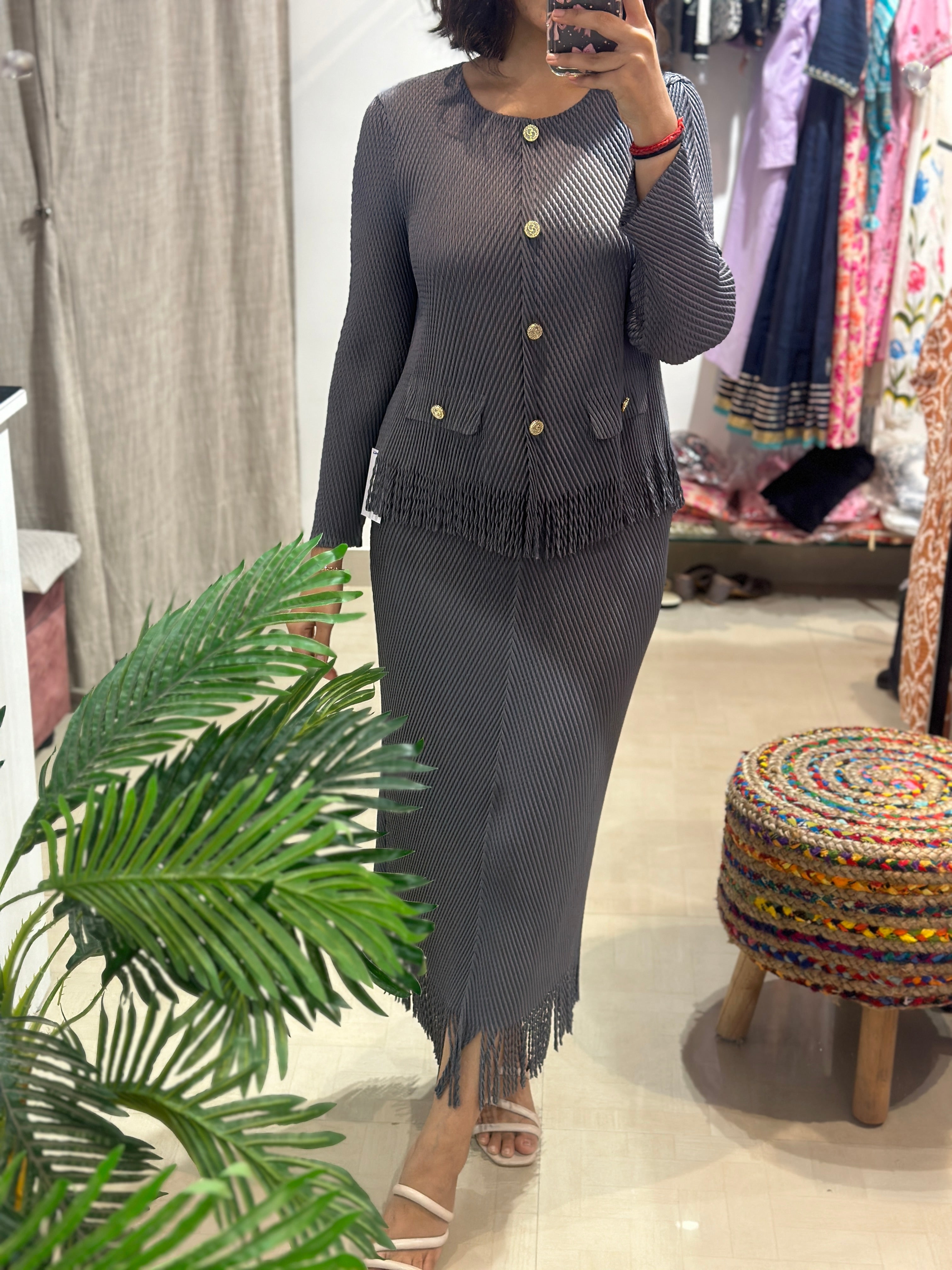 Classic Bamboo Skirt Set