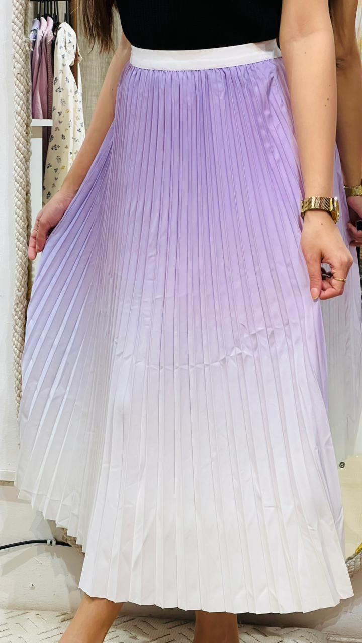 The Aria High-Rise Pleated Skirt