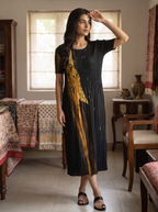 Aura Pleated Dress