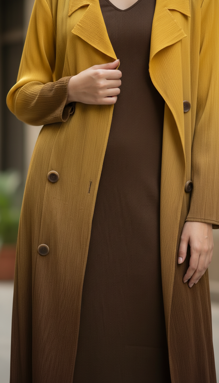 Blazer Ombré Statement Dress