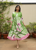 Floral Pleated Dress