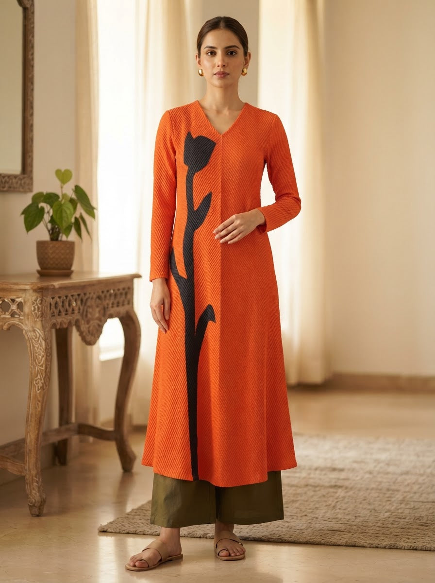 Tulip Pleated Dress